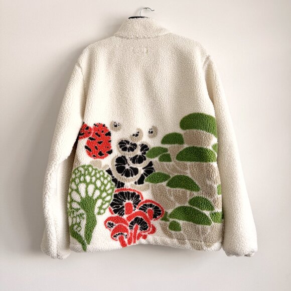 NWT MARKET 'Mycology' Sherpa Fleece Jacket - Medium - Picture 2 of 9